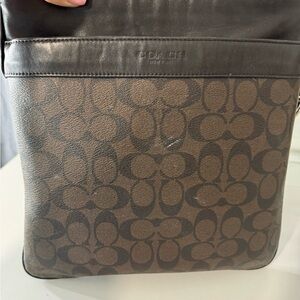 Coach Brown Signature Men's Bag